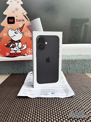 512GB•iPhone 16*ЛИЗИНГ 72лв/м айфон 16 черен