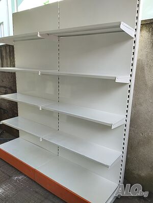 Метални крайстенени стелажи 7.50 м