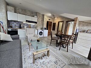 200 метра от ски лифта в Банско: Стилен двустаен апартамент за продажба