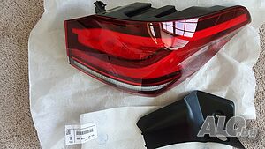 Десен външен стоп LED за BMW X1 F48 2020 г., червен, американски стандарт