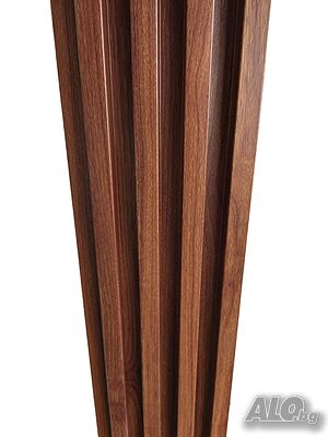 Интериорен панел за стена Gerdani BG, 290x16cm, кафяв