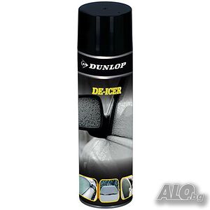 Размразител за автомобилни стъкла Dunlop De-Icer 600ml, аерозол