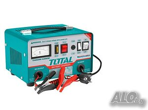 Зарядно за акумулатор TOTAL, 12V / 24V - 28 / 180 Ah - 9A / 4A
