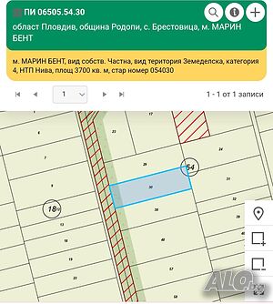 Парцел в с. Брестовица