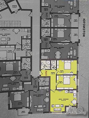 Тристаен апартамент с гараж в Royal Residence 1