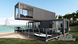 НА ИЗПЛАЩАНЕ - Евтина къща с 4 спални от морски контейнери, 110 кв. м