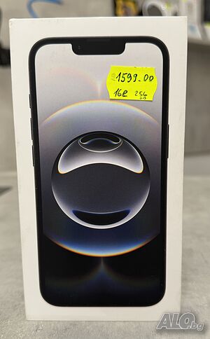 iPhone 16e 256 GB Black, Нов 2г. Гаранция!