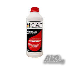 Антифриз I.G.A.T 1.5L Концетрат AN-SF G12+/лилав/ Made In Germany