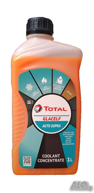 Aнтифриз Total Glacelf Auto Supra G12 /червен концентрат/ 1л./Made in France