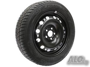 Гума+джанта (желязна) к-т Barum 175/70R14 84T POLARIS 5 - 5J14ET35 P