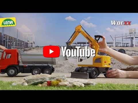 Детска Играчка Багер Liebherr A 918 Litronic