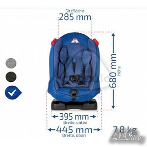 Детско столче Capsula MN3X (I,II) ISOFIX/Гаранция:24/двадесет и четири/ месеца