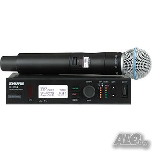 Професионален микрофон SHURE ULXD24/B58 - внос USA (Made in Mexico)