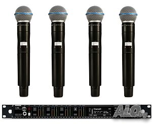 Професионален микрофон SHURE AD4Q Axiеnt Beta58 внос USA /Made in Mexico/