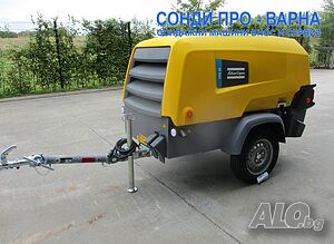 Мобилен компресор XAS88KD, 5м3/мин, дизелов 45hp, 7 бара от Atlas Copco