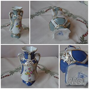 Малки вази -Vintage Royal Dux Porcelain Czechoslovakia 1960г.
