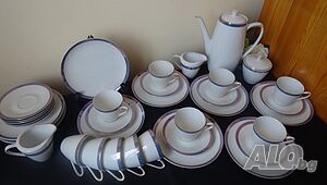 Тройни сетове костен порцелан CUEEN FINE PORCELAIN Бавария