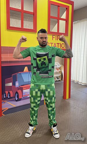 Аниматор за детски партита и рождени дни - Тема Майнкрафт / Minecraft
