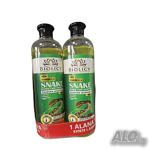 BIOLICY Snake Herbal Care Shampoo - НОВА ФОРМУЛА за силна, здрава и плътна коса!