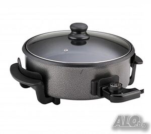 Електрически тиган за приготвяне на пица Rosberg, 1500W