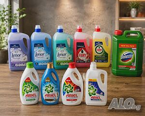 ariel / lenor / fairy - оригинални - внос германия - 5l / 5.775l