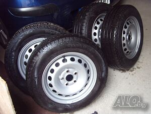 VW, Audi, Skoda, Seat 5x112x15 с гуми 195x65x15