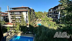 Продажба на светъл двустаен апартамент с източно изложение в Green Paradise I Двустаен апартамент 55 кв.м Тухла 2013 г. 4 етаж Непоследен | Апартаменти | комплекс The Green Paradise Приморско
