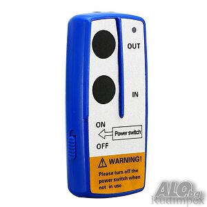 Дистанционно управление за лебедка, 12V, безжично, универсално