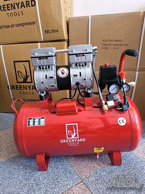 Въздушен безмаслен компресор за въздух Greenyard 50л / 750W / 1HP - JN750