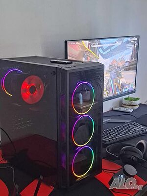 Геймърски настолен компютър - Intel i5-12400F, RTX 4070, 32GB RAM