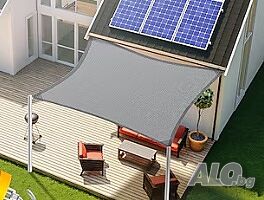 KESSER® тента слънцезащита защита от вятър | HDPE плат | водоотблъскващ и ветроотблъскващ