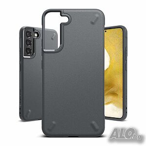 Samsung Galaxy S22 Ringke Onyx Case - силиконов (TPU) калъф (сив)