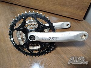 Курбел със средно движение за велосипед колело Shimano deore xt fc m 751