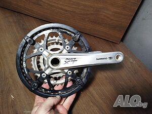 Курбел със средно движение за велосипед колело Shimano deore xt fc m 771 48 зъба
