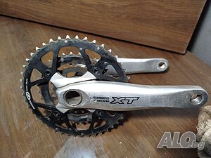 Курбел със средно движение за велосипед колело Shimano deore xt fc m 760