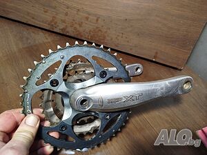 Курбел със средно движение за велосипед колело Shimano deore xt fc m 752