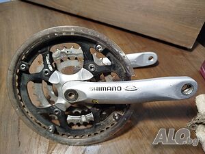 Курбел със средно движение за велосипед колело Shimano deore fc m 470. 48 зъба