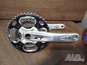Курбел със средно движение за велосипед колело Shimano deore xt fc m 770