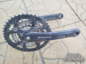Курбел със средно движение за велосипед колело Shimano fc m 440