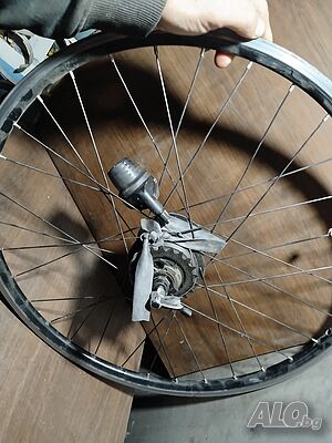 26 цола капла за велосипед колело Shimano nexus 8 скорости без контра