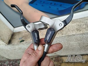 Много запазени хидравлични спирачки за велосипед колело Shimano deore lx