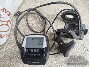 Дисплей със стойка с бутон за електрически велосипед колело Bosch