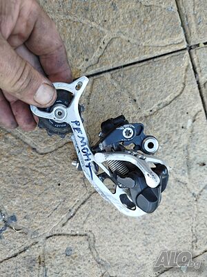 Дерайльор 9 скорости за велосипед колело за ремонт или части Shimano deore xt