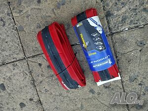 Чифт шосейни гуми за велосипед колело michelin lithion 2