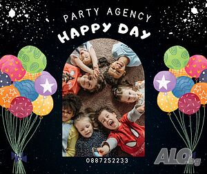 Аниматори, фокусници, водещи, DJ- Party Agency Happy Day