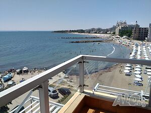 УНИКАЛНА гледка море- ТРИСТАЕН на ПЪРВА линия, директно на плажа