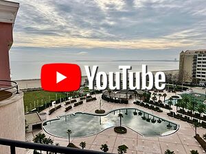 Двустаен апартамент с гледка море на първа линия в к-с Маджестик
