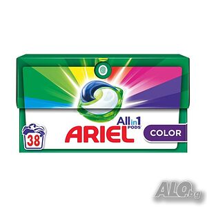Капсули Ariel All in1 Color 38 пр цветно
