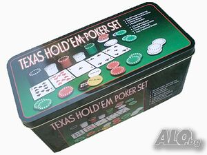 Пълен комплект за игра на Покер /Texas hold’em poker set/ - 200