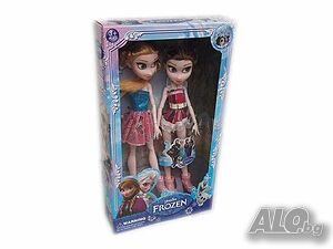 Замръзналото кралство Детски комплект две кукли Елза и Анна, Фрозен Frozen